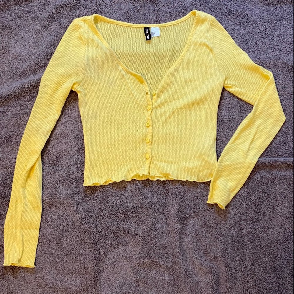 H&M Cropped Cardigan